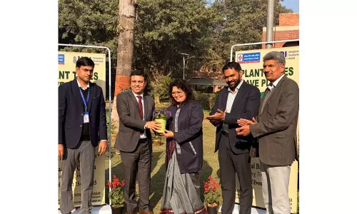 Central Bank of India marks run-up to 115th foundation day with tree plantation at MDI Gurugram