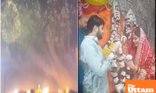 BJP MLA Golu Shuklas sons wedding: Fireworks festa sparks controversy, costs Rs 70 lakh