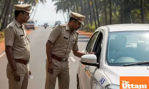 Goa policemen punished for stopping IAS officers car: SP makes them do sit-ups