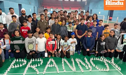 International Badminton stars felicitated at Ludhiana’s iconic Shastri Badminton Hall