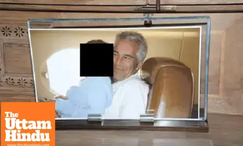 Former US President seen in hot tub with girls, images linked to Epstein case spark controversy