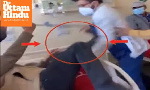 Scuffle between patient and doctor inside hospital sparks public anger