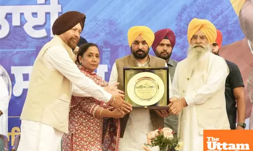 CM Mann gives major gift to Sri Muktsar Sahib residents: Lays foundation stone for sewerage and water supply projects worth ₹138.82 Crore