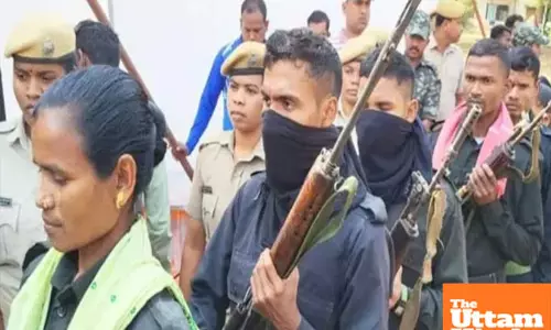 Maoist morale crumbles: 22 surrender in Odisha after ₹8 crore bounty posters spark fear