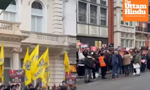 London protest erupts over murder of Hindu youth, tensions escalate