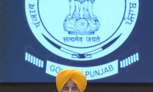 CM Bhagwant Singh Mann takes on SGPC & Akali Dal for using Sri Akal Takht Sahib and Panth as shield to evade action against their misdeeds CM Bhagwant Singh Mann takes on SGPC & Akali Dal for using Sri Akal Takht Sahib and Panth as shield to evade action against their misdeeds
