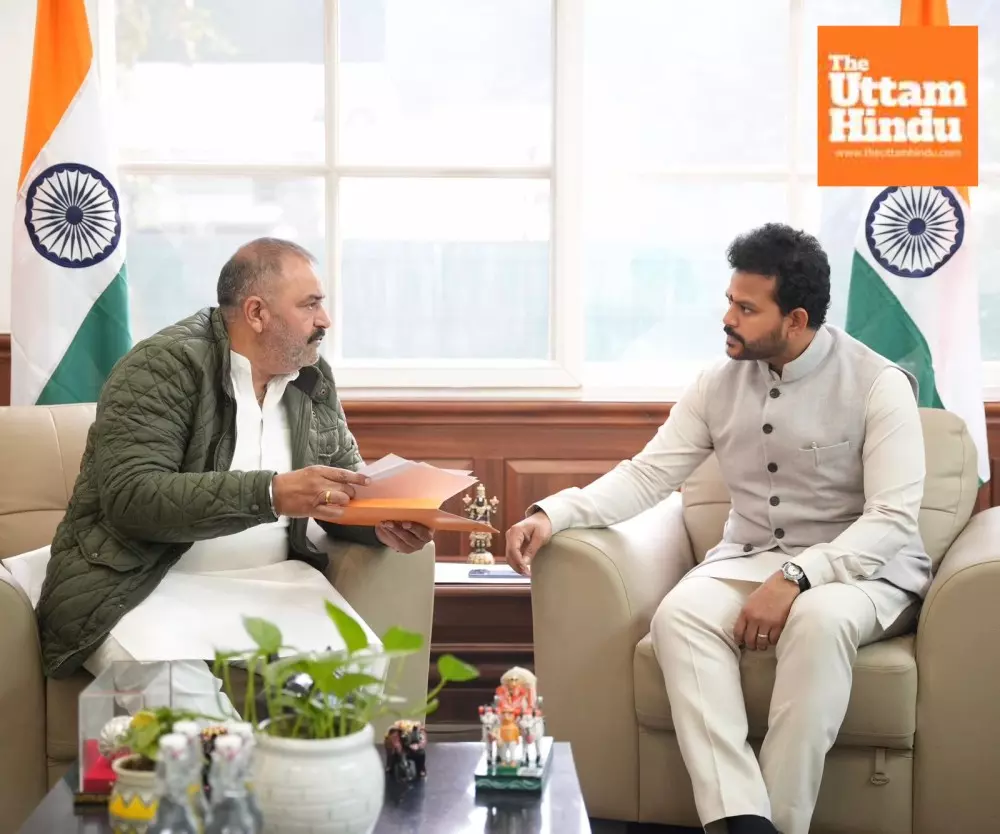 Former MP Sushil Rinku Meets Civil Aviation Minister, Requests New Flights from Adampur Airport to Varanasi, Delhi and Jaipur Former MP Sushil Rinku Meets Civil Aviation Minister, Requests New Flights from Adampur Airport to Varanasi, Delhi and Jaipur