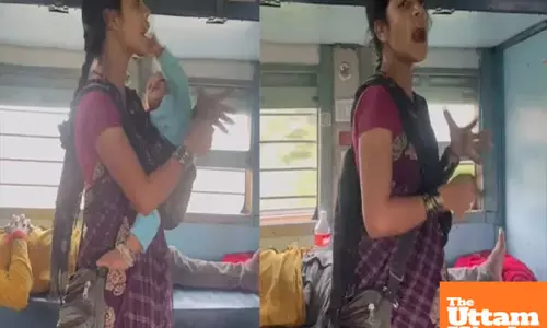 Viral sensation: Mothers heartfelt rendition on train tugs heartstrings