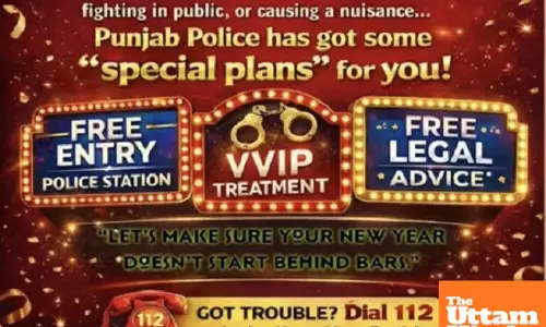 Punjab polices VIP gift: Free police station stay for new years eve rukus-makers