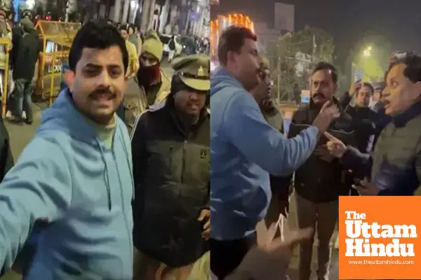 Khaki disgraced: drunk sub-inspector drives car over barricades, clashes even with DCP; spends New Year in lockup