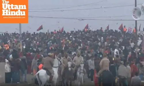 Magh Mela 2026 begins in Prayagraj, thousands take holy dip amid biting cold
