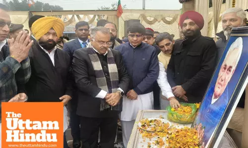 “Atal Ji Was Not Just a Politician, He Was a Statesman”: Tarun Chugh Recalls His Contribution to Punjab on His 100th Birth Anniversary