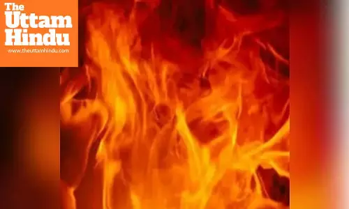 Tragic incident: Fire breaks out in DMRC quarters in Delhi, husband, wife and 10-year-old daughter burnt alive