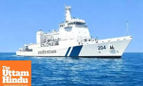Major achievement for Indian Coast Guard, country’s largest pollution control ship ‘Samudra Pratap’ inducted into fleet