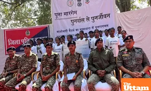 Sukma sees major naxalite surrender: 26 maoists, including 7 women, lay down arms; 13 had Rs 65 lakh bounty