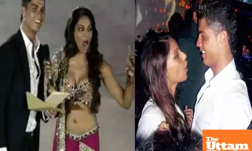 Cristiano Ronaldos sizzling encounter with bollywood star Bipasha Basu: A kiss that sparked controversy