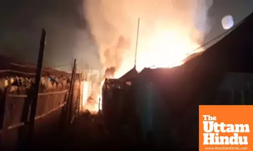 West Bengal: massive fire at Gangasagar Mela burns several temporary tents, BJP questions government