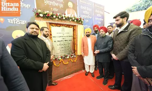 CM Bhagwant Singh Mann gives ₹90 crore infrastructure boost to Bathinda, dedicates Multania Railway Over Bridge, approves Janta Nagar ROB