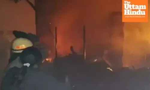 Massive fire tears through Arki market in Himachal, 7-year-old dies and nine missing