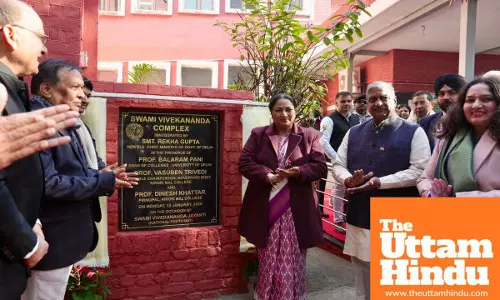 Youth should internalise Swami Vivekananda’s ideals and actively participate in nation-building: CM Rekha Gupta