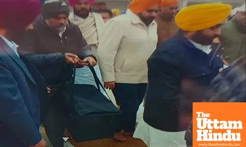 CM Mann appears barefoot before Akal Takht, waits for Jathedar; to clarify statements and video issue