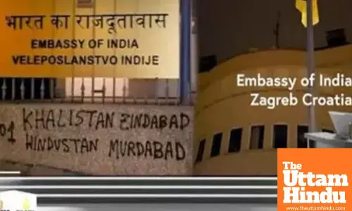 Attack on Indian Embassy and insult to the Tricolour… India warns Croatia, asks for strict action against culprits
