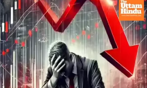 Stock market in turmoil, investors lose Rs 6 lakh crore, rupee also in trouble