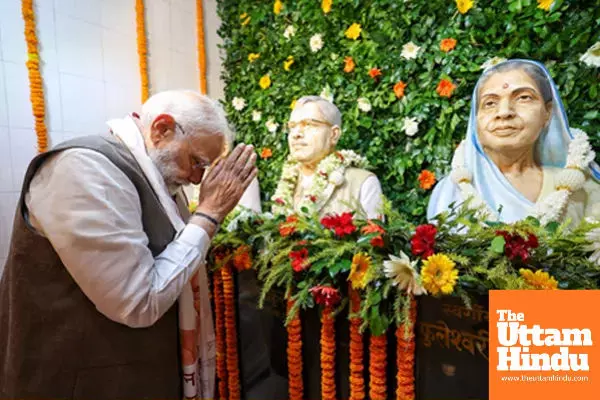 Prime minister Modi pays tribute to ‘Bharat Ratna’ Karpoori Thakur on his birth anniversary, says he is a source of inspiration
