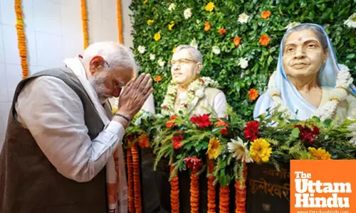 Prime minister Modi pays tribute to ‘Bharat Ratna’ Karpoori Thakur on his birth anniversary, says he is a source of inspiration