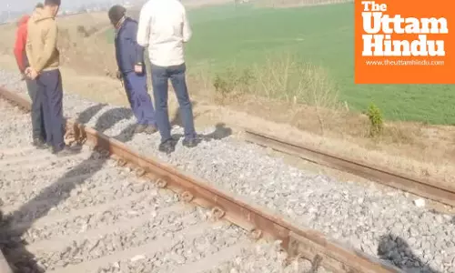 Major blast on railway track in Punjab ahead of Republic Day, freight train engine damaged; 12-foot section of track blown up