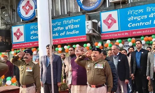 Central Bank of India Celebrates 77th Republic Day at Zonal Office, Chandigarh
