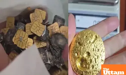 Man extracts ₹26 lakh worth gold from old SIMs, leaves internet stunned; watch video Man extracts ₹26 lakh worth gold from old SIMs, leaves internet stunned; watch video