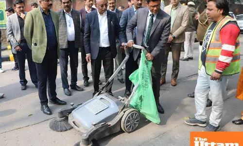 NDMC declares Kaka Nagar as its 6th Anupam Colony, pioneering Delhi’s first mechanized, dust-free cleaning system