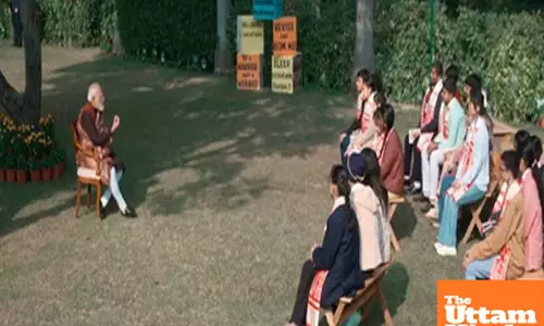 PM Modi marks 75th birthday with students: 25 years still to go at Pariksha Pe Charcha