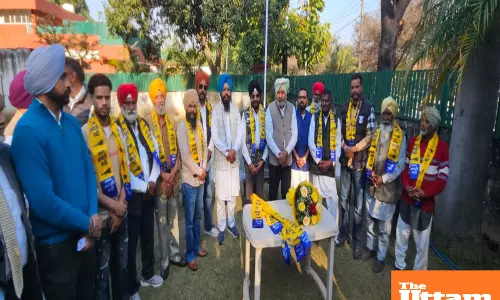 BJP Punjab SC wing financial secretary Amarjeet Singh Kokri Kalan joins AAP