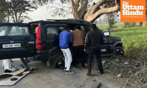 Wedding return turns tragic as Scorpio crashes into tree, four youths killed Wedding return turns tragic as Scorpio crashes into tree, four youths killed