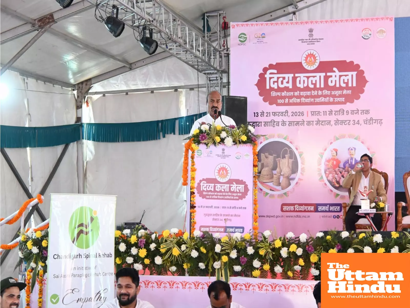 “This is not an exhibition, it is a celebration of dignity, self-reliance and empowerment”: Dr.Virendra Kumar inaugurates 29th Divya Kala Mela in Chandigarh “This is not an exhibition, it is a celebration of dignity, self-reliance and empowerment”: Dr.Virendra Kumar inaugurates 29th Divya Kala Mela in Chandigarh