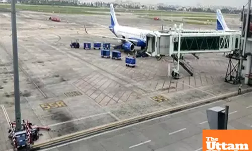 Bomb threat triggers panic at Kolkata airport, flight evacuated