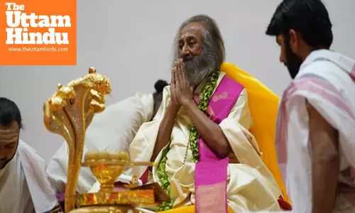 Grand celebration of Mahashivratri at the Art of Living International Center, devotees gather in the presence of Gurudev Sri Sri Ravi Shankar