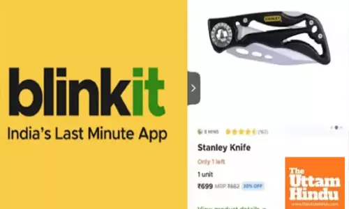 FIR against Blinkit after murder weapon delivered via quick commerce