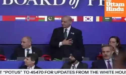 Viral video: Trump tells Shahbaz Sharif to stand and praises Modi in the middle of peace summit talk