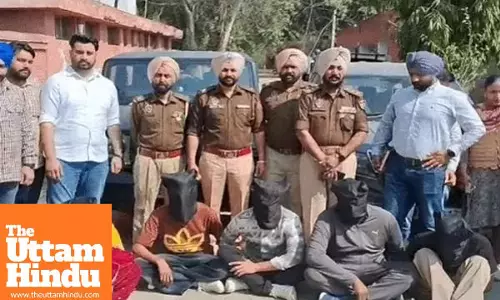 Major heroin smuggling network busted in Faridkot, six arrested including Army jawan; links traced to Pakistan