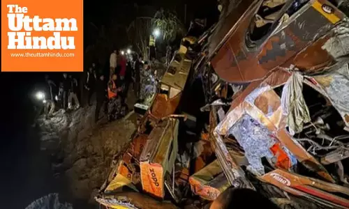 Major road accident in Nepal: Passenger bus falls into Trishuli River, 18 dead; 27 injured