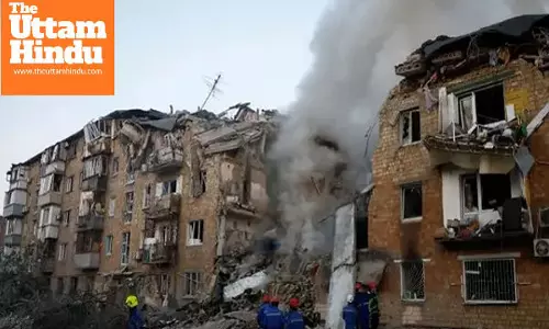 Major Russian missile and drone attack: Destruction in Kyiv and several cities, one police officer killed