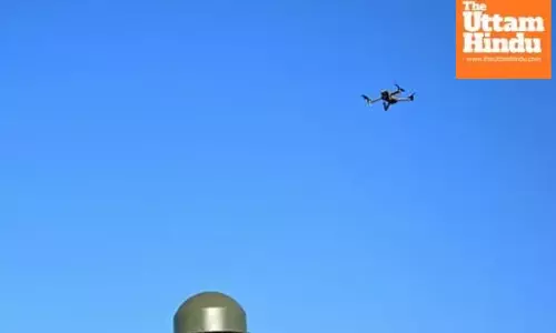 Pakistani drone seen near LoC retreats after Indian Army firing