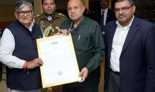 Avinash Rai Khanna honored by World Book of Records, Governor congratulates