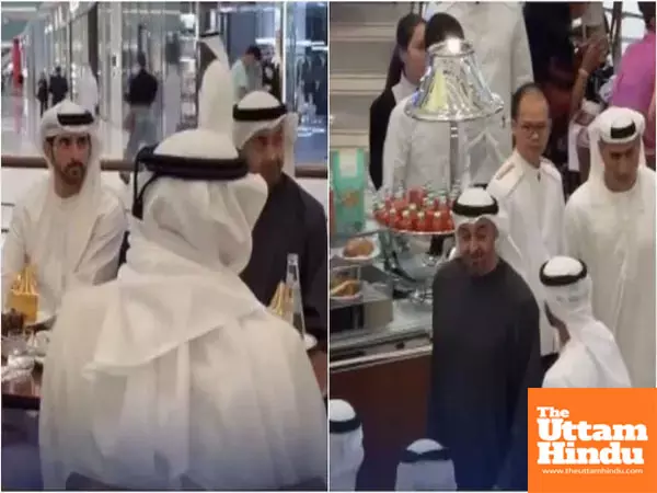 UAE President visits Dubai mall amidst missile attacks, stuns world with fearless appearance UAE President visits Dubai mall amidst missile attacks, stuns world with fearless appearance
