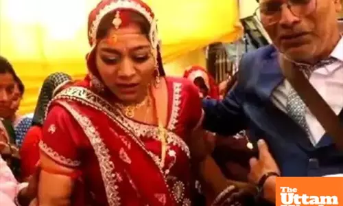 Mother-in-laws revenge: Burns daughter-in-laws wedding sari in Holika fire after sons murder