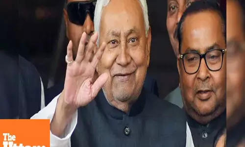 Nitish Kumar announces decision to leave CM post; JD(U) workers protest outside residence
