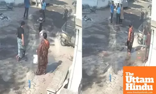 Grandmother Loses Temper Over Holi Color, Pours Boiling Water on 4-Year-Old; Shocking Incident Captured on CCTV